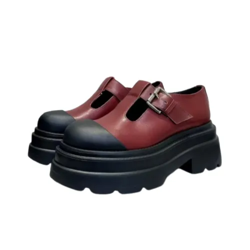 DAPHNE Loafers Womens Black/Beige/Brown
