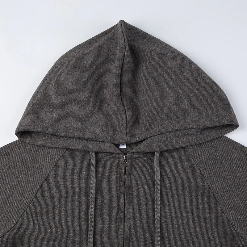 Casual Basics Ribbed Fabric Sweatshirt-6