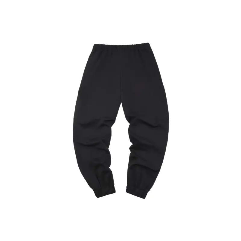 Simple Regular Polyester Casual Pants-5
