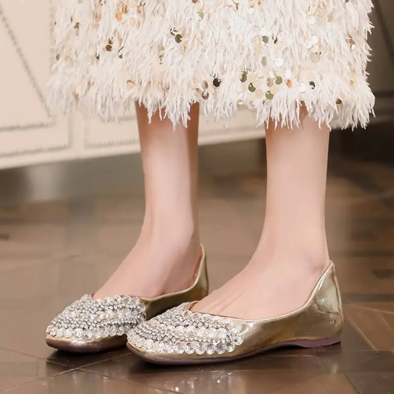 Retro Rhinestone Gommino-15