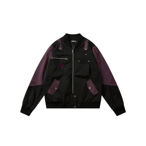 Retro High Street Design Sense Functional Bomber Jacket