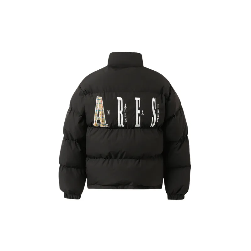 Embroidery Loose Quilted Jacket-1