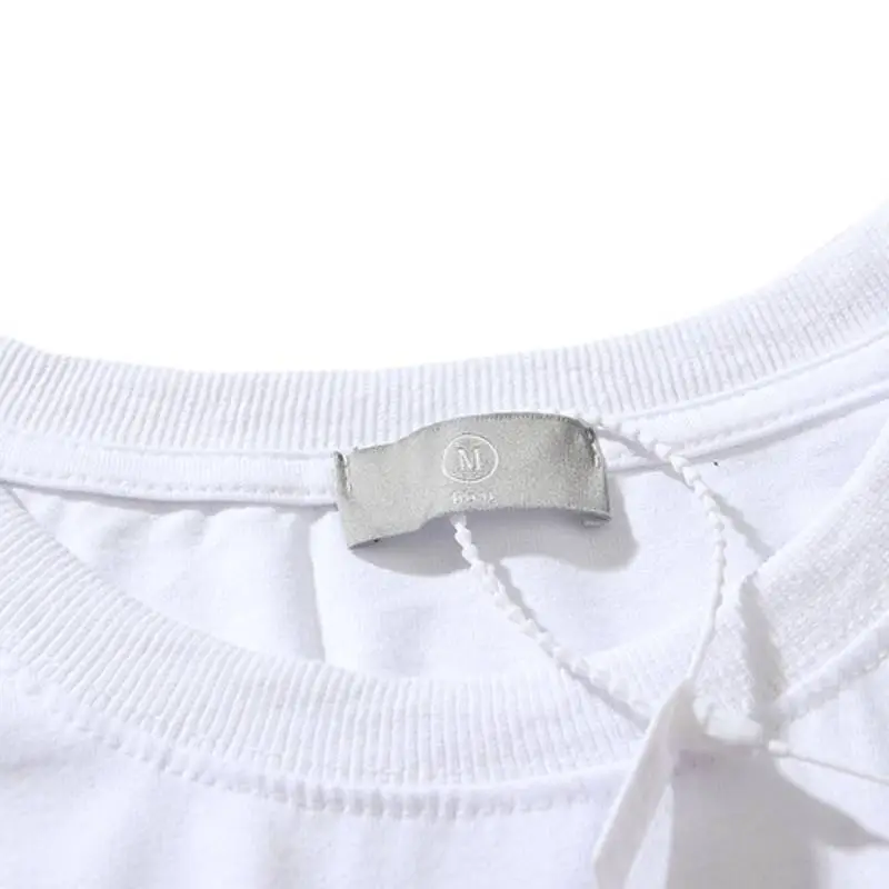 Street Loose Cotton Blended Fabric T Shirt-3