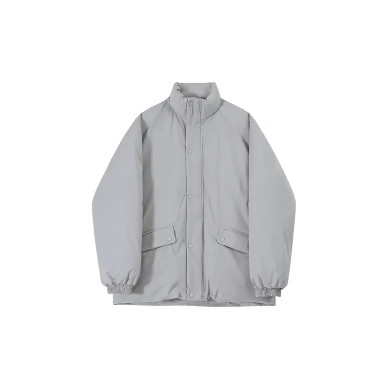 Fashionable Warming Loose Quilted Jacket-9
