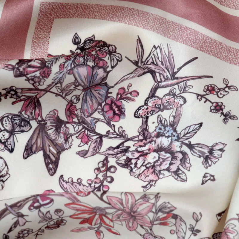 Fashionable Simple Silk Scarf-3