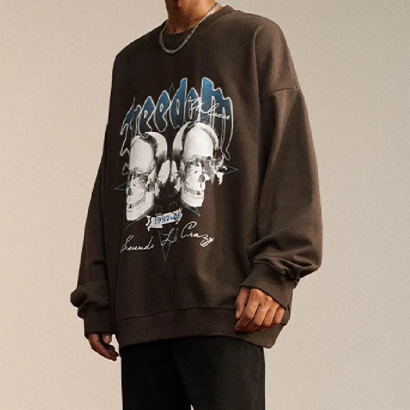 Cool Print Sweatshirt-2