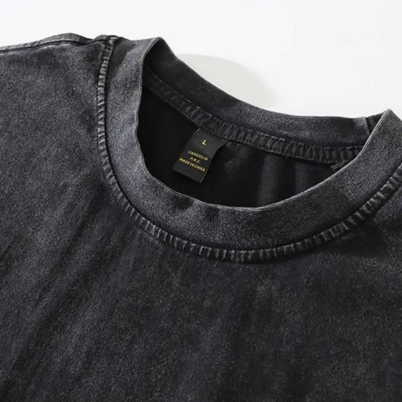Casual Loose 100% Cotton T Shirt-2