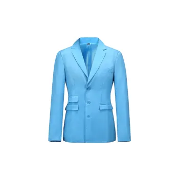Fashionable Plain Cotton Blended Fabric Business Suit