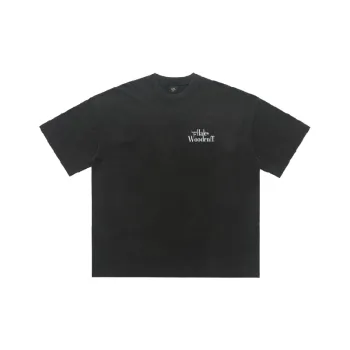 Retro Washed Cotton T Shirt