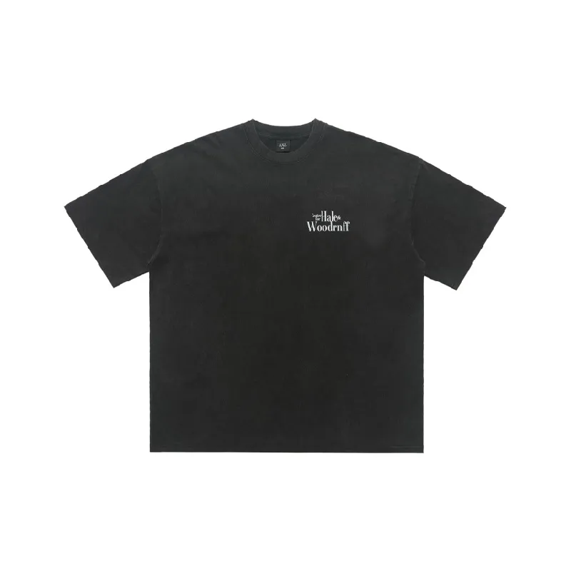 Retro Washed Cotton T Shirt-0
