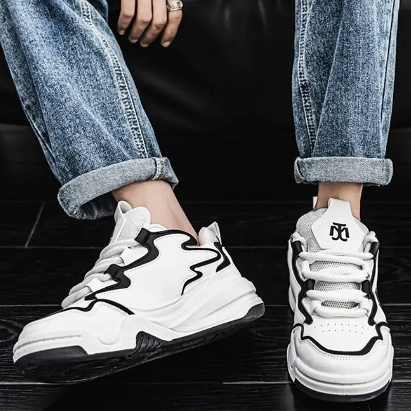 Casual Contrast Color Lifestyle Shoes-4