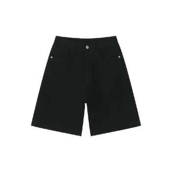 Casual Loose Cotton Blended Fabric Sports Shorts