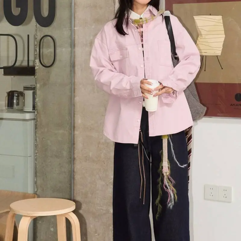 Casual Long Sleeve 100% Cotton Shirt-6