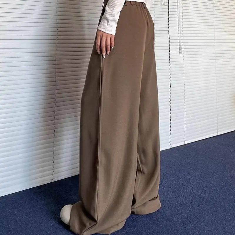 Retro Loose Casual Pants Women-4