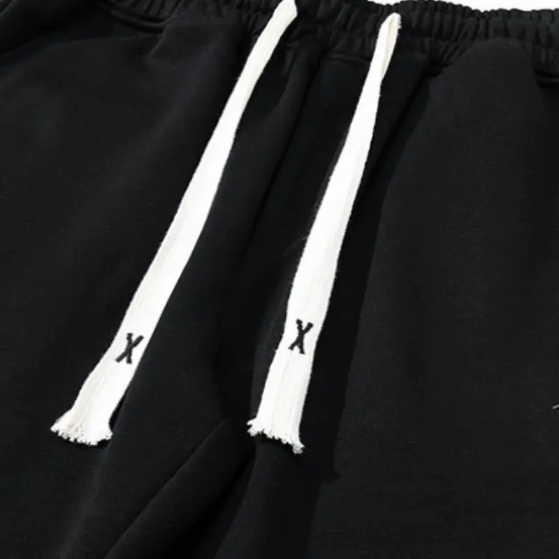 Fashionable Loose Cotton Blended Fabric Casual Pants-5