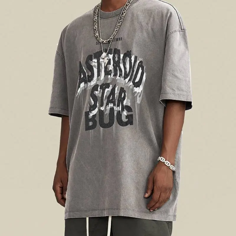 Casual Loose 100% Cotton T Shirt-10