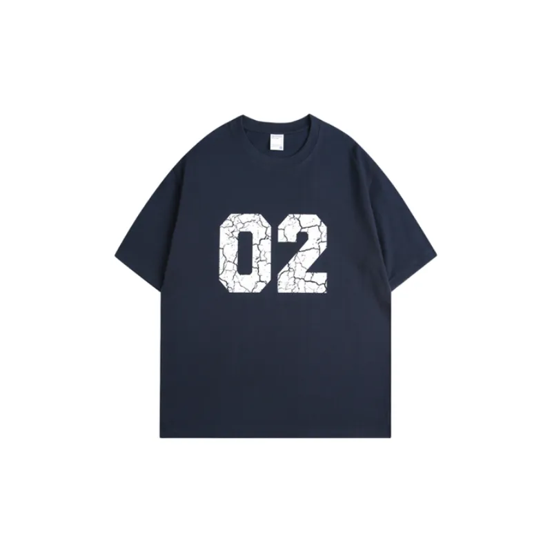 Vintage Number Print Tee-0