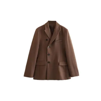 Retro Fashion Polyester Business Suit Women
