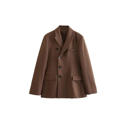 Retro Fashion Polyester Business Suit Women