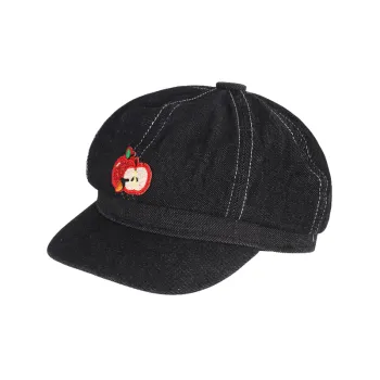 Casual Embroidery Peaked Cap