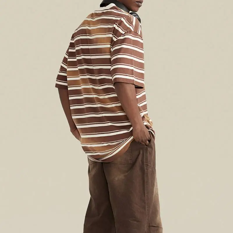 Casual Fashionable 100% Cotton T Shirt-3