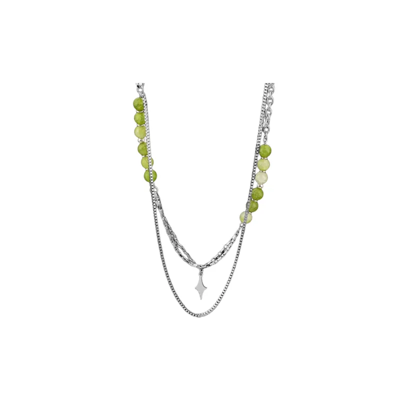 Hip Hop Titanium Steel Pendant Necklace-0