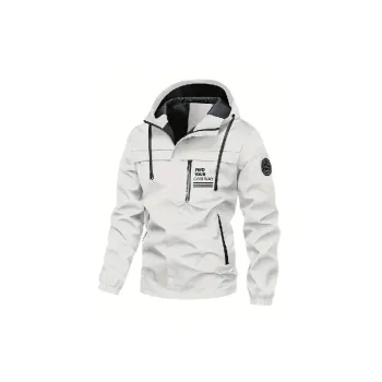 Fashionable Loose Blended Synthetic Fabrics Outdoor Jacket Unisex