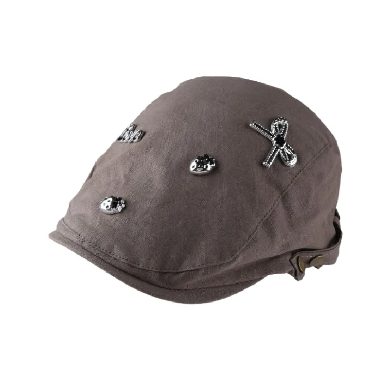 Retro Fashionable Peaked Cap-1