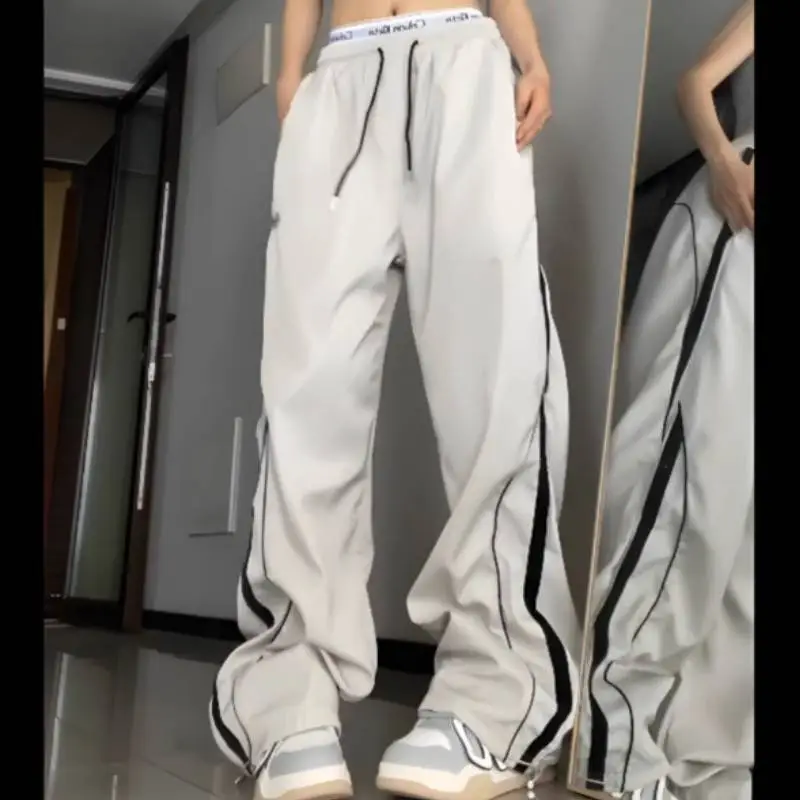 Retro Casual Hard Shell Pants-3