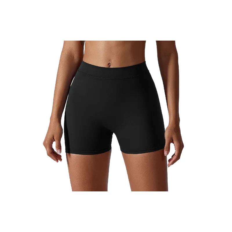 Casual Fashionable Nylon Spandex Blend Sports Shorts Women-6