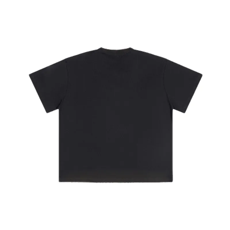 Retro Loose 100% Cotton T Shirt-5