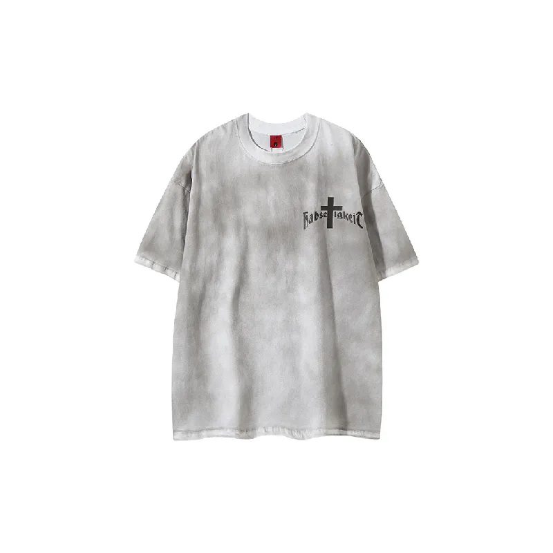 Trendy Print Cotton Blended Fabric T Shirt Unisex-2