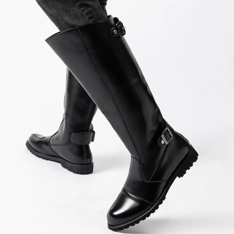 Casual Retro Knee High Boots-5