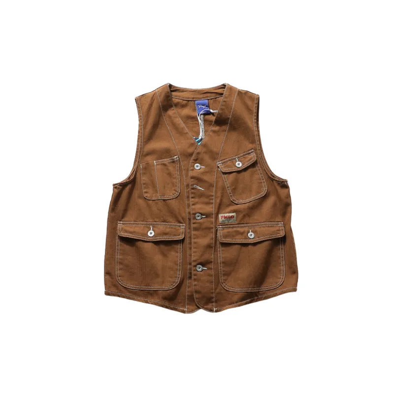 Retro Hip Hop Trendy Work Vest