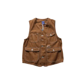 Retro Hip Hop Trendy Work Vest