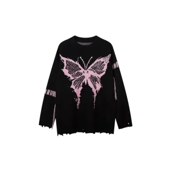 Fashionable Butterfly Sweater