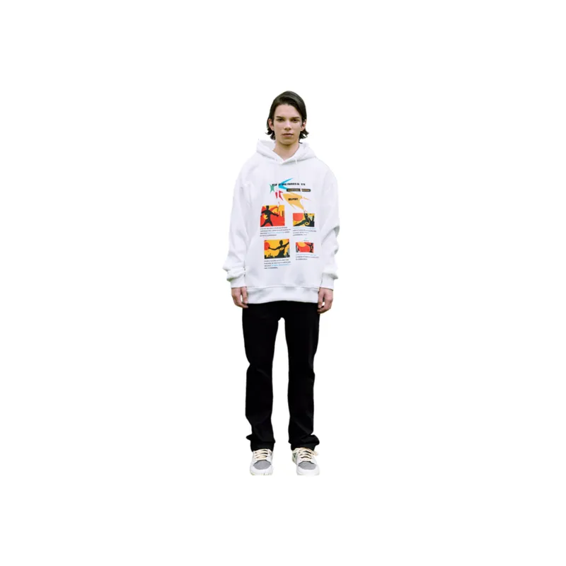 HELIPORT Apron Thermal Imaging Hooded Sweater Loose Fit Hoodie-2