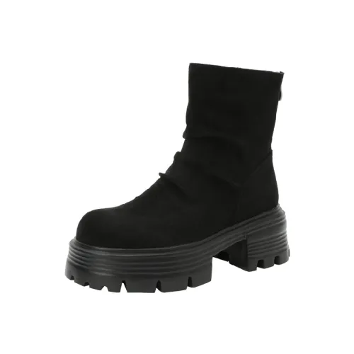 Retro Casual Ankle Boots