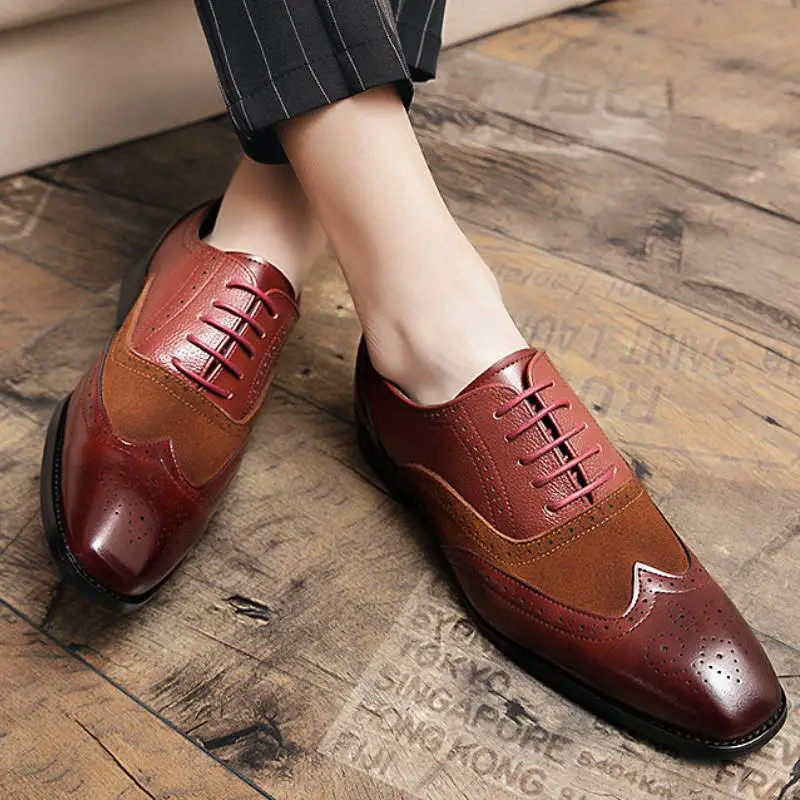 Retro Fashion Dress Shoes-1