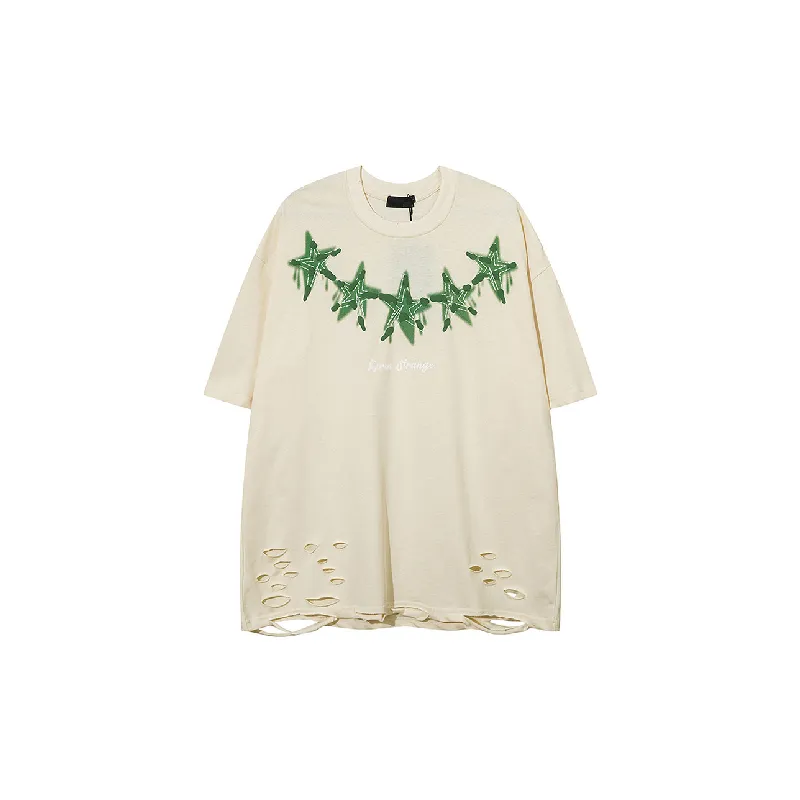 Street Loose 100% Cotton T Shirt Unisex-0