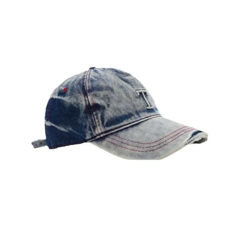Retro Washed Peaked Cap-1