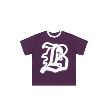 Loose Printed Round Neck T Shirt