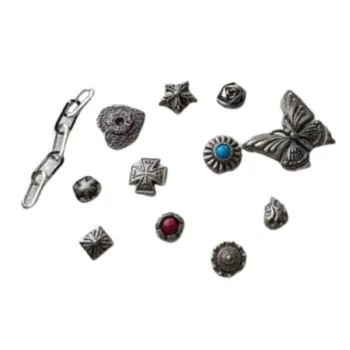 Removable Light Luxury Shoe Buckle Set