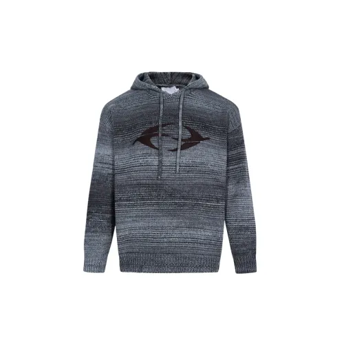 PEACE CHECKERBOARD BLOCKED HOODIE