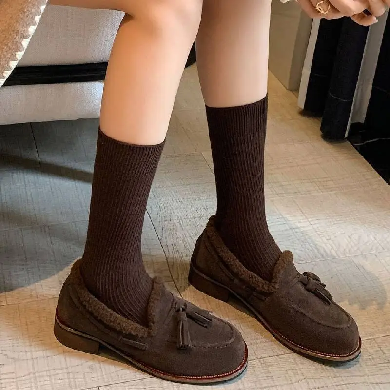 Simple Warm Cotton Shoes-1