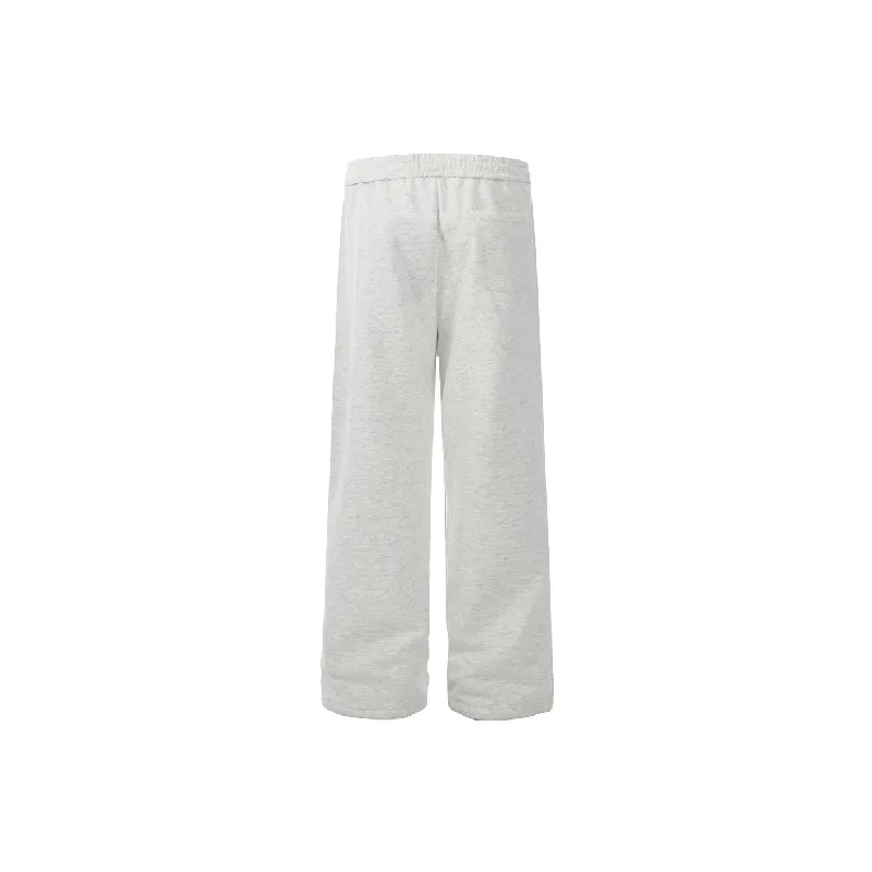 Sporty Loose Cotton Blended Fabric Casual Pants-3