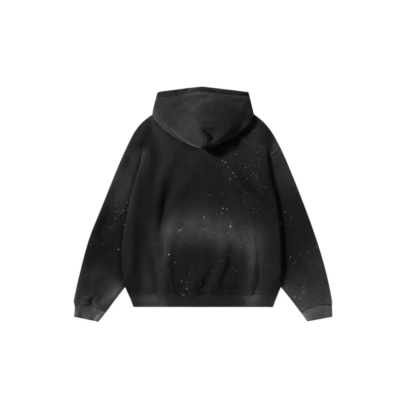 Retro Ink Painting Cotton Sweatshirt-1
