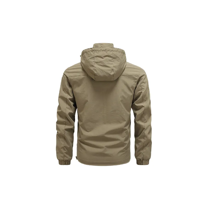 Simple Waterproof Nylon Jacket-1
