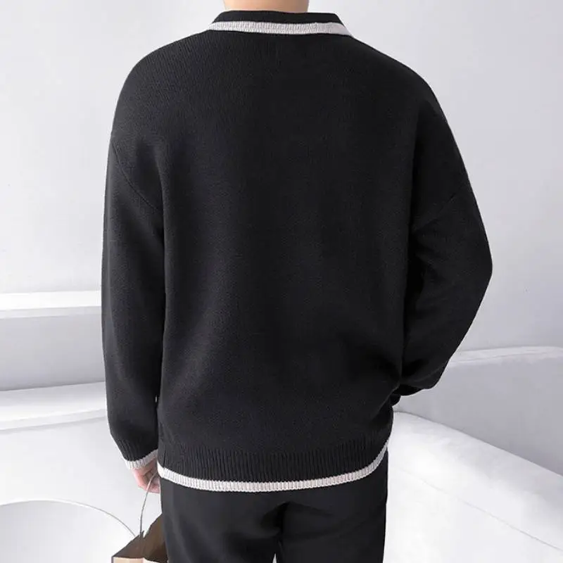 Contrast Color Fashionable Rayon Polo-3