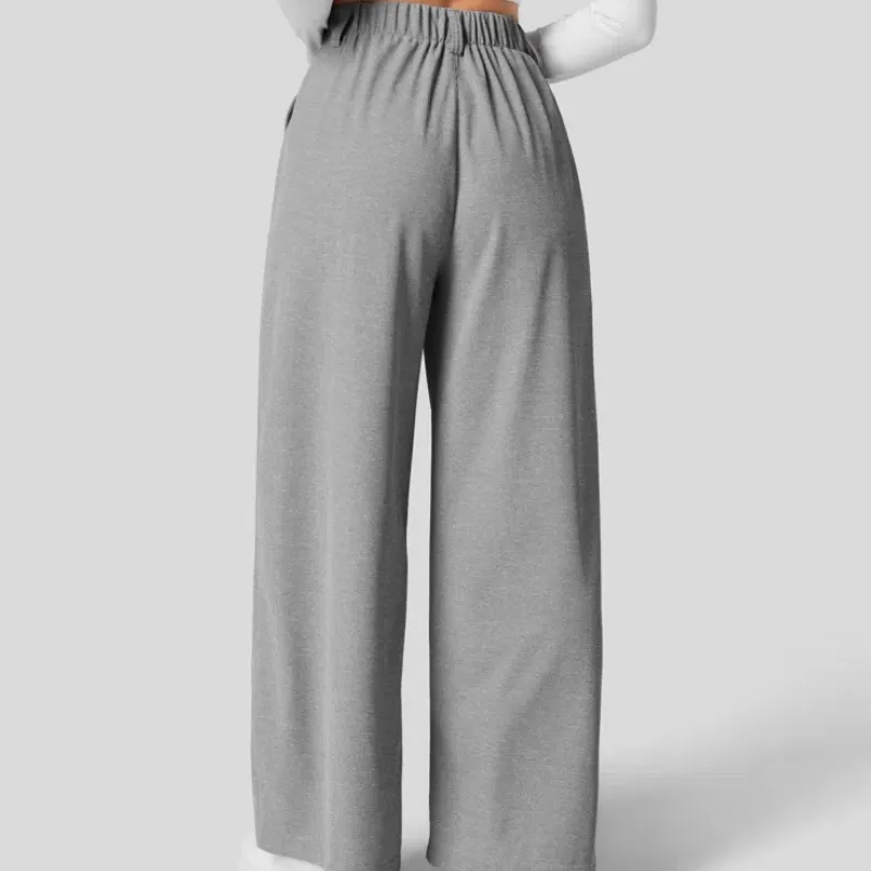 Simple Loose Casual Pants-5
